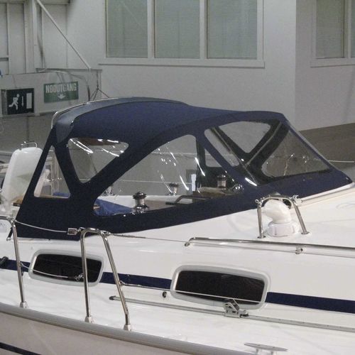 Крыша рубки для парусника - Bavaria 38 - KAPELL ANNAT - для кокпита / конструкция из нержавеющей стали / синяя