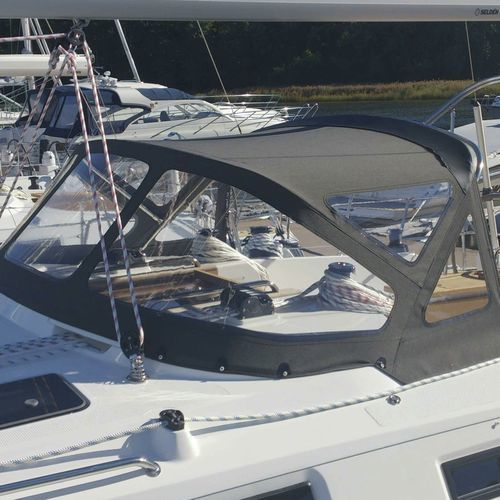 Крыша рубки для парусника - Bavaria 41 - KAPELL ANNAT - для кокпита / конструкция из нержавеющей стали / черная