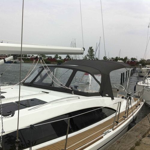 Крыша рубки для парусника - Bavaria 46 Vision - KAPELL ANNAT - для кокпита / конструкция из нержавеющей стали / черная