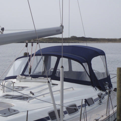 Крыша рубки для парусника - Bavaria 46 - KAPELL ANNAT - для кокпита / конструкция из нержавеющей стали / синяя