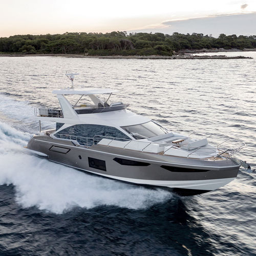 Круизная моторная яхта - 60 - Azimut - с флайбриджем / хардтоп / 3 каюты