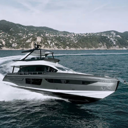 Круизная моторная яхта - 68 - Azimut - с флайбриджем / POD IPS / 4 каюты