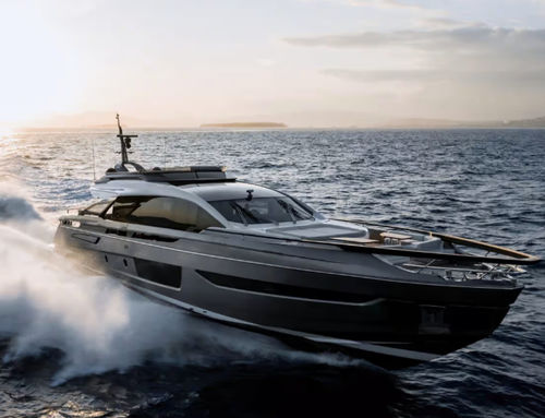 Круизная моторная яхта - S10 - Azimut - с флайбриджем / 4 каюты / 8 спальных мест