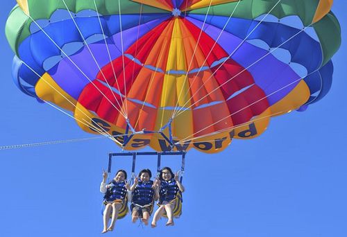 Водный парашют по индивидуальному заказу - X AIR 40 - Hovel Parasail - для сильного ветра / для запуска с катера / для запуска с пляжа