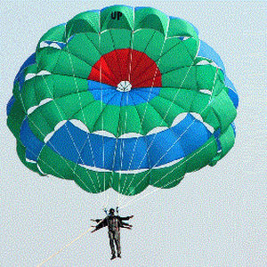 Водный парашют по индивидуальному заказу - ORIBA TANDEM 34 - Hovel Parasail - для сильного ветра / для запуска с катера / для запуска с пляжа