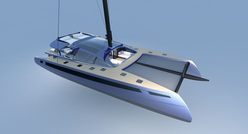 Парусная яхта катамаран - BLUE COAST 65 - Catamaris - крупная круизная / 3 каюты / 6 спальных мест