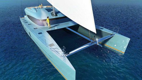 Парусная яхта катамаран - BLUE COAST 75 - Catamaris - круизная скоростная / 4 каюты / 8 спальных мест