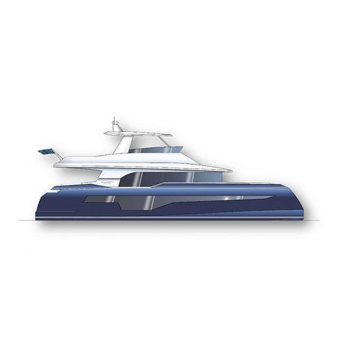 Моторная яхта катамаран - BLUE COAST 58’ POWER - Catamaris - крупная круизная / оффшорная / высокоэффективная