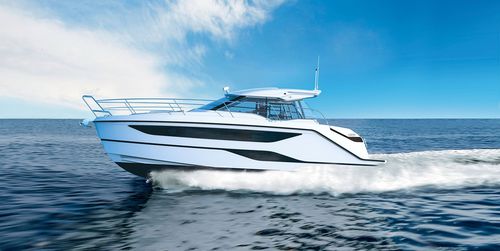 Быстроходный катер с внутренним мотором - SR33 - BAVARIA YACHT - двухмоторный / хардтоп / макс. 10 человек