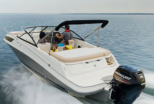 Моторная лодка с каютой c подвесным мотором - VR5 Cuddy OB - Bayliner - открытая / с двойной консолью / спортивная