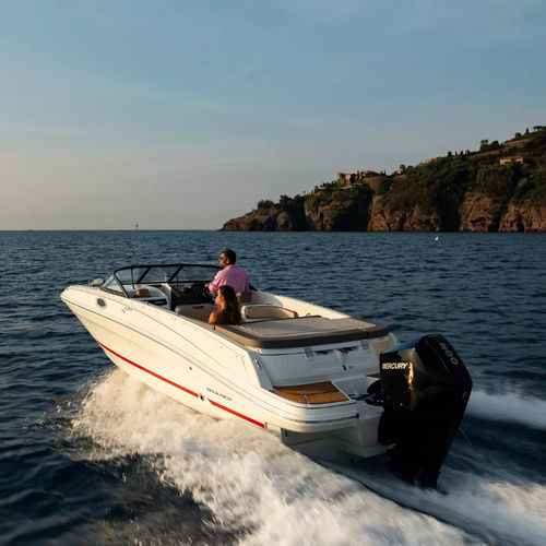 Небольшой катер c подвесным мотором - VR6 OB - Bayliner - с двойной консолью / боурайдер / открытый