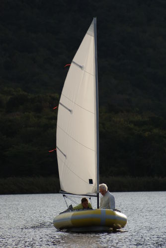 Пневматический полужесткий швертбот - SAILING CATALITE RIB - African Cats - кэт