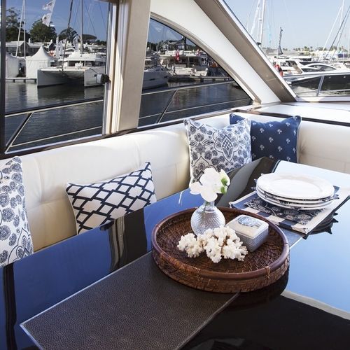 Подушка для солнечной ванны - FISHNET BROADWATER - 3Beaches Textiles - для кокпита / для катера