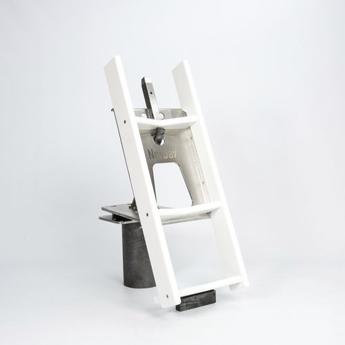 Шлюпбалка для яхты - H Duplex White - NORDAV - NORWEGIAN SWIVEL DAVIT SYSTEM - для катера / для спасательного катера / для спасательной шлюпки