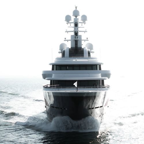 Круизная мега-яхта - MOONSTONE Refit - Amels - с приподнятой рулевой рубкой / с бассейном / на заказ