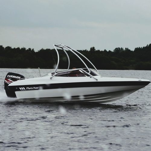 Небольшой катер c подвесным мотором - 17 GTO - Fletcher Boats - с двойной консолью / боурайдер / открытый