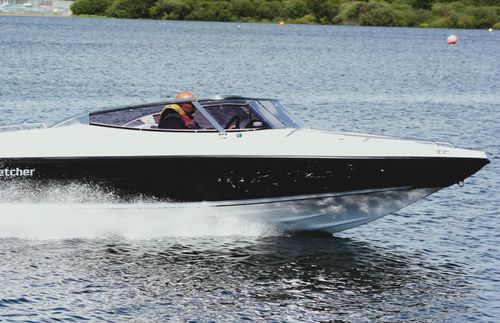 Небольшой катер с внутренним мотором - 17 GTS - Fletcher Boats - с двойной консолью / боурайдер / открытый