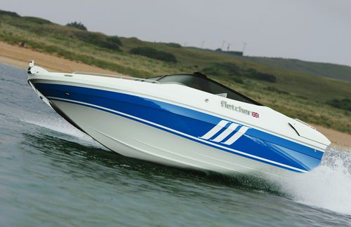 Небольшой катер с внутренним мотором - 19 GTS - Fletcher Boats - с двойной консолью / боурайдер / открытый