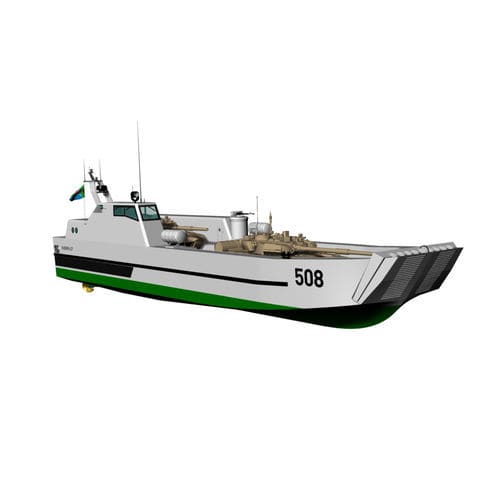 Десантное специальное судно - SHERPA 27 - KND Naval Design - из алюминия