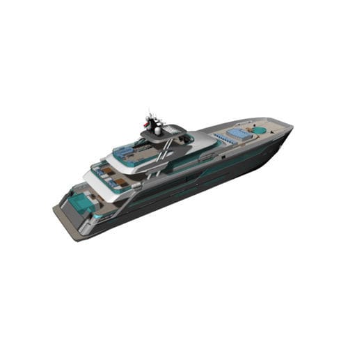 Супер-яхта катамаран - Majestic 40 - KND Naval Design - круизная / с флайбриджем / реактивная