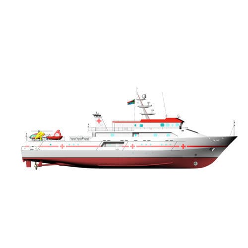 Поисково-спасательное судно больница - Seasaver 59 - KND Naval Design - из алюминия