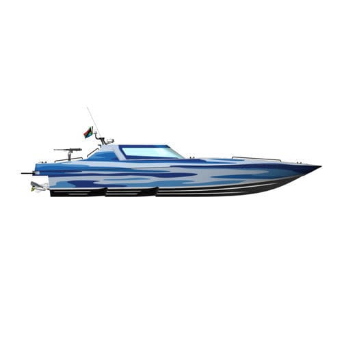 Профессиональный катер катер береговой охраны - SHADOWHAWK 18 - KND Naval Design - с внутренним мотором / из алюминия / жесткий корпус