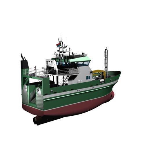 Профессиональное рыболовное судно траулер - SNAPPER 25 - KND Naval Design - из алюминия