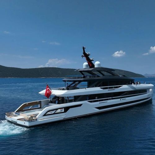 Круизная мега-яхта - NB31 - Norse Shipyard/Design - с приподнятой рулевой рубкой / с вертикальным форштевнем