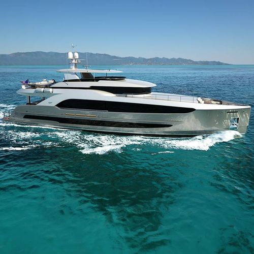 Круизная супер-яхта - 120 - Burger Boat Company - с приподнятой рулевой рубкой / POD IPS / 3 каюты