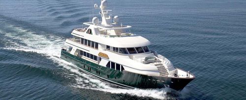 Круизная супер-яхта - SEA OWL - Burger Boat Company - с приподнятой рулевой рубкой / 5 кают / корпус водоизмещающего типа