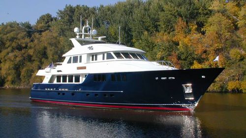 Супер-яхта для спортивной рыбалки - TOP TIMES - Burger Boat Company - для экспедиций / с флайбриджем / 4 каюты