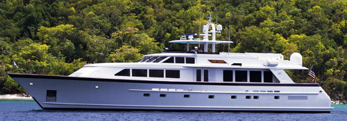 Круизная супер-яхта - ANNE-MARIE - Burger Boat Company - с флайбриджем / 3 каюты / корпус водоизмещающего типа