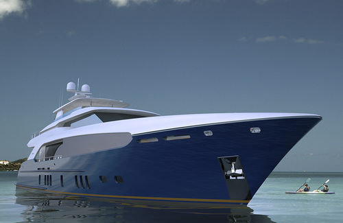 Круизная супер-яхта - 115' RPH - Burger Boat Company - с приподнятой рулевой рубкой / 3 каюты / 4 каюты
