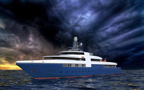 Круизная мега-яхта - 82m - Brythonic Yachts - из стали / из алюминия / с бассейном