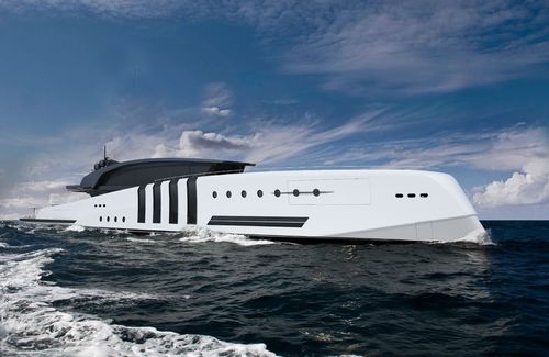 Круизная мега-яхта - 111m - Brythonic Yachts - из алюминия / с бассейном / с вертодромом