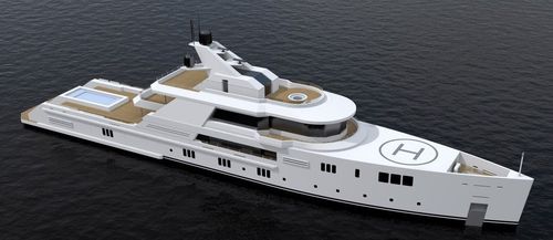 Круизная супер-яхта - 75m - Brythonic Yachts - из стали / алюминий / полярная