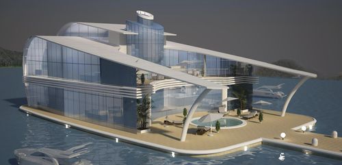 Плавучая конструкция - VIP Villas - Brythonic Yachts