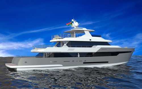 Круизная моторная яхта - 30m - Brythonic Yachts - из алюминия