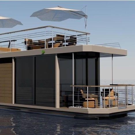 Барка катамаран - Brythonic Yachts - c подвесным мотором / из алюминия / из ПЭНД