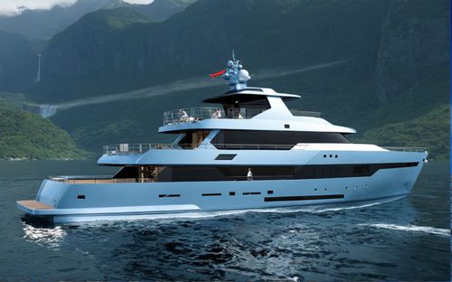 Круизная супер-яхта - 32.00 - Brythonic Yachts - с рулевой рубкой / электрическая / V-образный привод