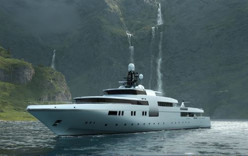 Круизная мега-яхта - 82.00 - Brythonic Yachts - с приподнятой рулевой рубкой / из стали / алюминий