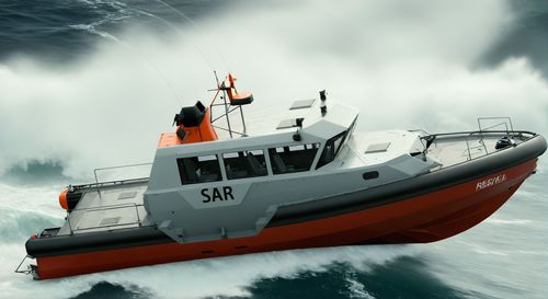 Профессиональный катер катер береговой охраны - 15m  - Brythonic Yachts - спасательное судно / с внутренним мотором / из алюминия