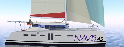 Катамаран - NAVIS 45 - NAVIS LR - крупный круизный / круизный скоростной / для навигации в прибрежных водах