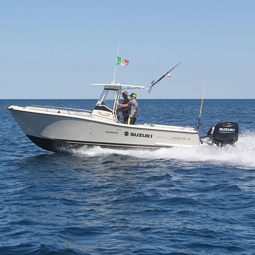 Открытый катер c подвесным мотором - T250 VM - Tuccoli - Technology Boats - двухмоторный / корпус глиссирующего типа / с центральной консолью