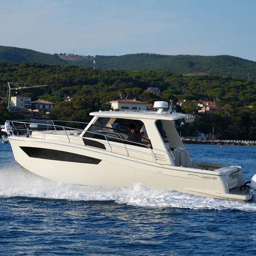 Двухмоторный рыболовно-прогулочный катер - T295 VM - Tuccoli - Technology Boats - открытый / хардтоп / для рыбной ловли