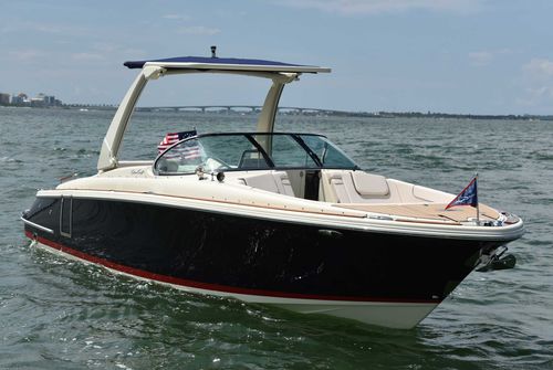 Небольшой катер с внутренним мотором - LAUNCH 28 GT - Chris Craft - с двойной консолью / боурайдер / открытый