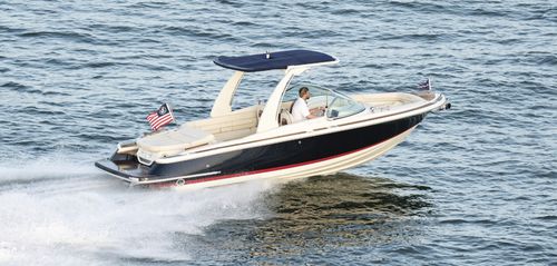 Небольшой катер c подвесным мотором - LAUNCH 25 GT - Chris Craft - с поворотно-откидной колонкой / с двойной консолью / боурайдер