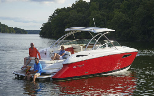Быстроходный катер с внутренним мотором - R35  - Cobalt Boats - гибридный / открытый / боурайдер