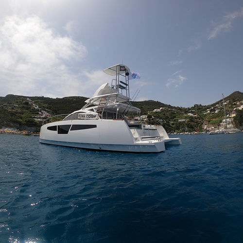 Быстроходный катер катамаран - C-Cat 40 PWF - Comar Yachts - с внутренним мотором / двухмоторный / с флайбриджем