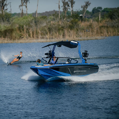 Небольшой катер с внутренним мотором - SUPER AIR GS22 - Nautique Boat Company - с двойной консолью / боурайдер / открытый